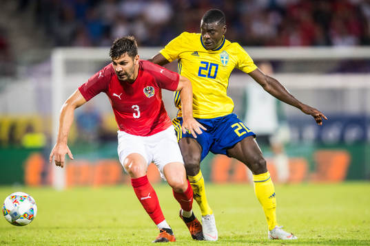 Aleksander Dragovic of Austria and Ken Sema  of Sweden