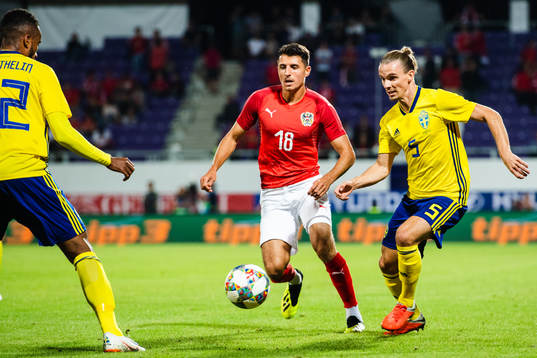 Alessandro Schoepf of Austria and Niklas Hult of Sweden