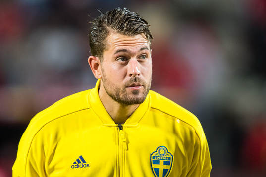 Goalkeeper Kristoffer Nordfeldt of Sweden prior the
