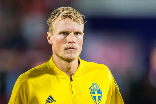 Oscar Hiljemark of Sweden prior the international friendly