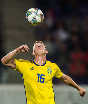 Emil Krafth of Sweden