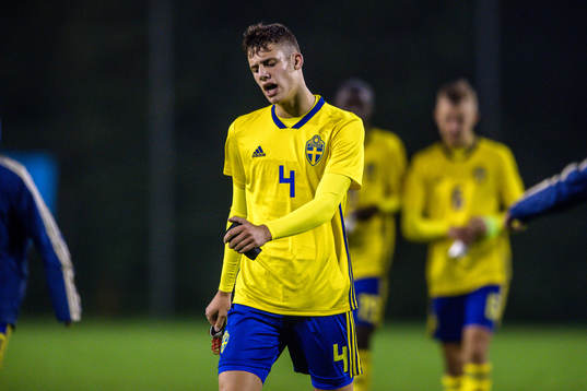 Sveriges Gabriel Wallentin deppar