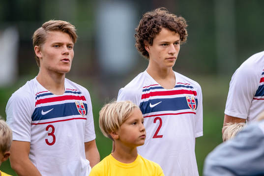 Norges Harald Martin Hauso och Leo Erik Jean Cornic före
