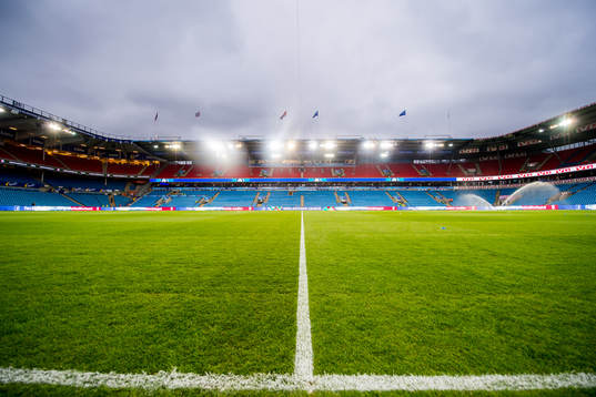 General view of Ullevaal stadion the Nations League match