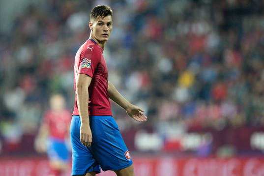 Patrik Schick of Czech Republic is seen