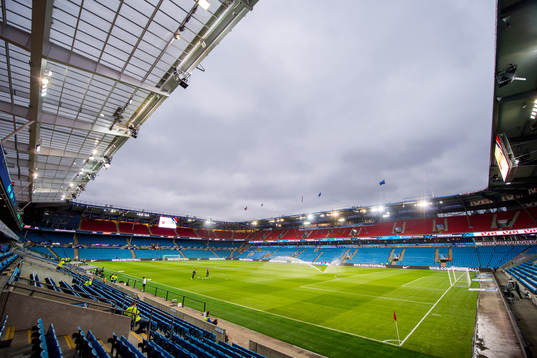 General view of Ullevaal stadion the Nations League match