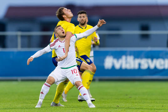 Ungerns Donát Zsótér och Sveriges Gustaf Nilsson