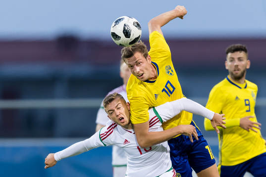 Ungerns Donát Zsótér och Sveriges Gustaf Nilsson