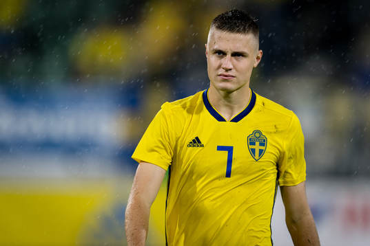 Sveriges Mattias Svanberg