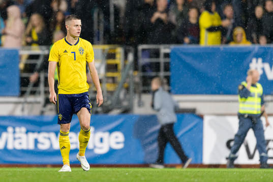 Sveriges Mattias Svanberg