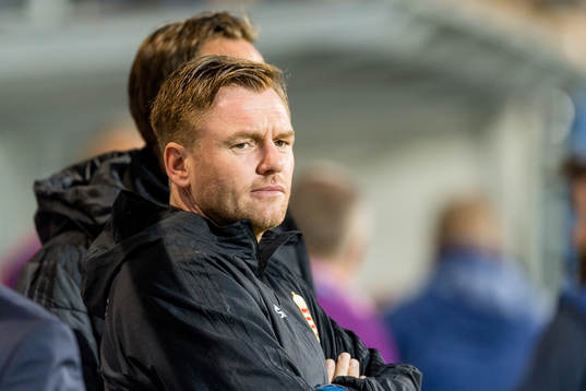 Ungerns förbundskapten Michael Boris