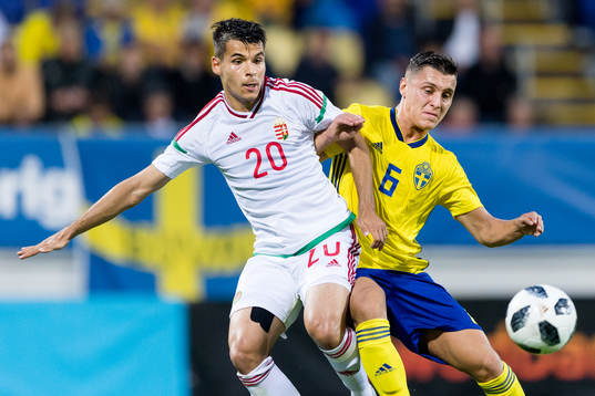 Ungerns Bence Banó-Szabó och Sveriges Jonathan Levi