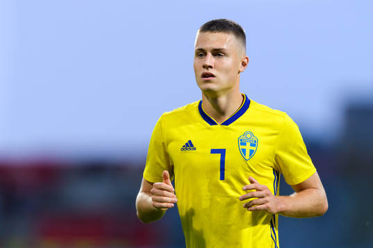 Sveriges Mattias Svanberg