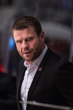 Ocelari Trinec head coach Vaclav Varada
