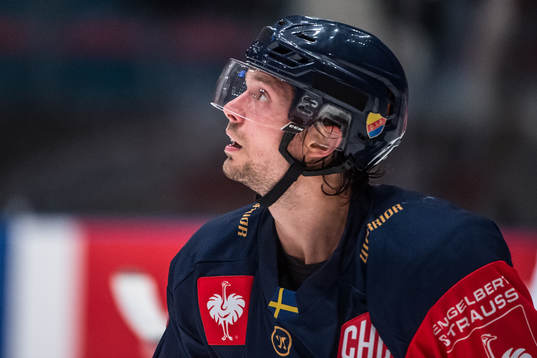 Djurgårdens Jacob Josefsson looks dejected