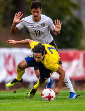Österrikes Jonas Auer och Sveriges Jake Weisbrod