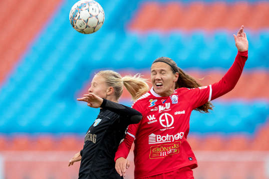 Göteborgs Rebecka Blomqvist och Linköpings Emma