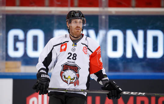Jens Olsson #28, Malmö Redhawks