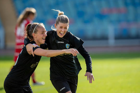 Göteborgs Olivia Schough jublar