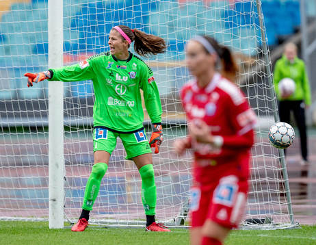 Linköpings målvakt Stephanie Labbé