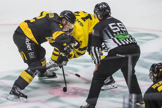 Tekning mellan Johan Skinnars och Eric Castonguay