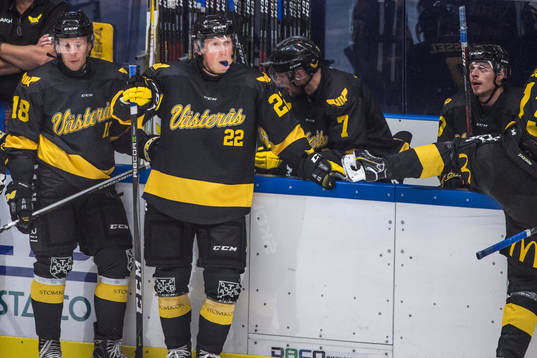 Västerås Johan Skinnars och Jonas Liwing deppar