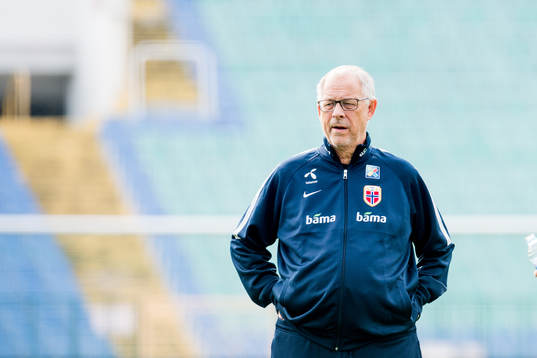 Lars Lagerbäck, head coach of Norway