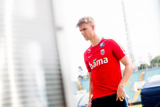 Kristoffer Ajer of Norway