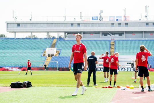 Kristoffer Ajer of Norway