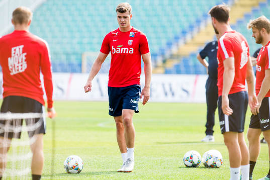 Alexander Sørloth of Norway