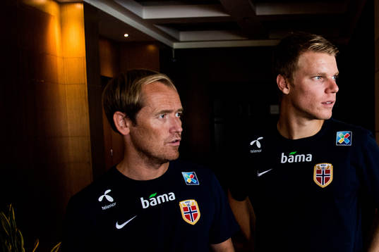Svein Graff, head of communications, and Sigurd Rosted of