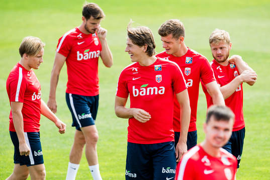 Jonas Svensson, Håvard Nordtveit, Sander Berge, Alexander