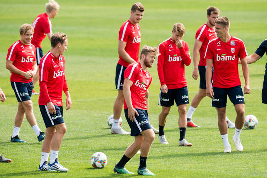 Jonas Svensson, Stefan Johansen, Alexander Sørloth,