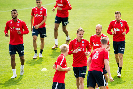 Stefan Johansen of Norway