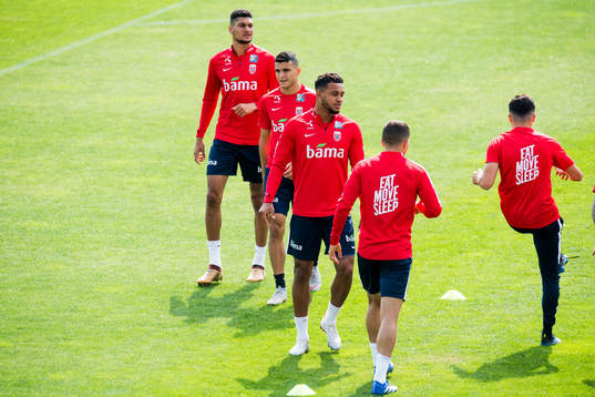 Bjørn Maars Johnsen, Mohamed Elyounoussi and Joshua King