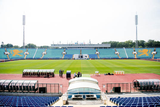 General interior view of Vasil Levski National Stadium