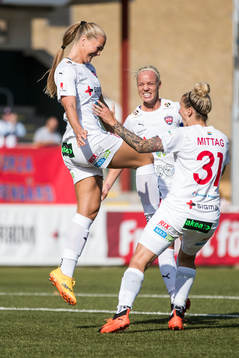 Rosengårds Lisa-Marie Utland jublar