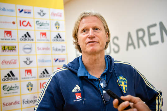 Sveriges landslagschef Stefan Pettersson