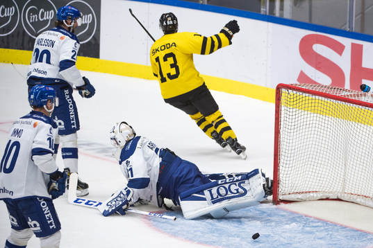 s Eric Castonguay gör 1-0