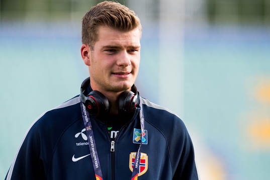 Alexander Sørloth of Norway