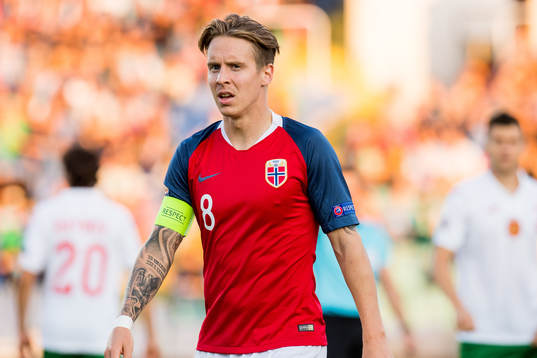 Stefan Johansen of Norway