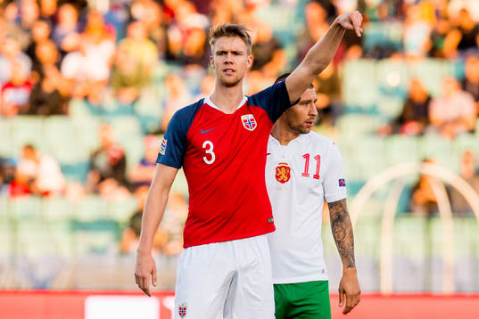 Kristoffer Ajer of Norway
