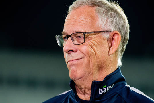 Lars Lagerbäck, head coach of Norway
