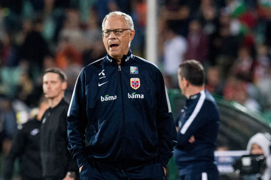 Lars Lagerbäck, head coach of Norway