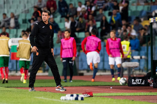 Petar Hubtsjev, head coach of Bulgaria