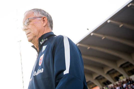 Lars Lagerbäck, head coach of Norway