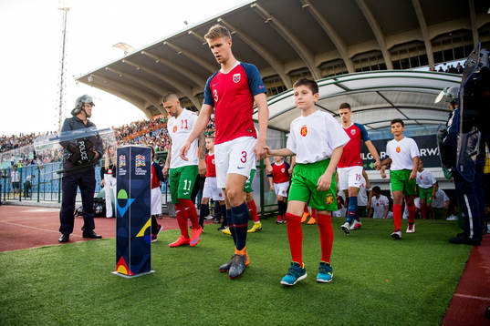 Kristoffer Ajer of Norway