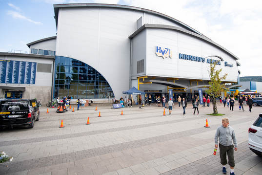 Exteriör på Kinnarps arena
