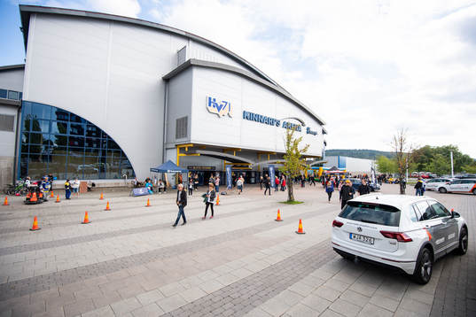 Exteriör på Kinnarps arena