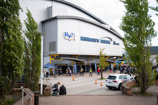 Exteriör på Kinnarps arena